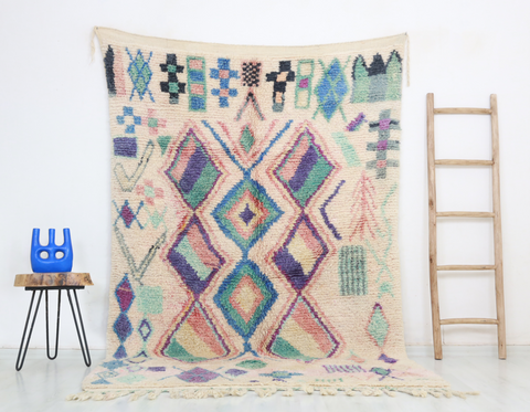 Amezyan Moroccan Rug 5'3" x 8'7"