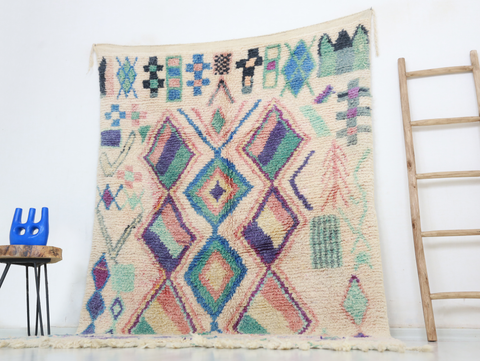 Amezyan Moroccan Rug 5'3" x 8'7"