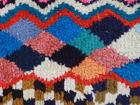 Ahaszi  Moroccan Rug 3'3" x 8'9"