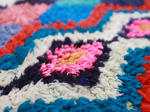 Ahaszi  Moroccan Rug 3'3" x 8'9"