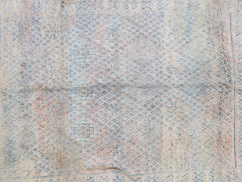 Hennuba Vintage Moroccan Rug  6'7" x 8'9"