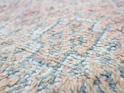 Hennuba Vintage Moroccan Rug  6'7" x 8'9"