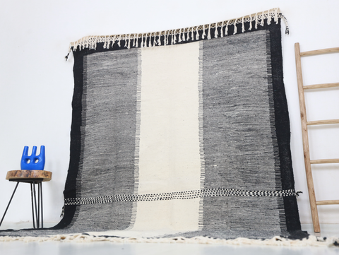 Awras  Moroccan Kilim Rug 6'5" x 10'2"