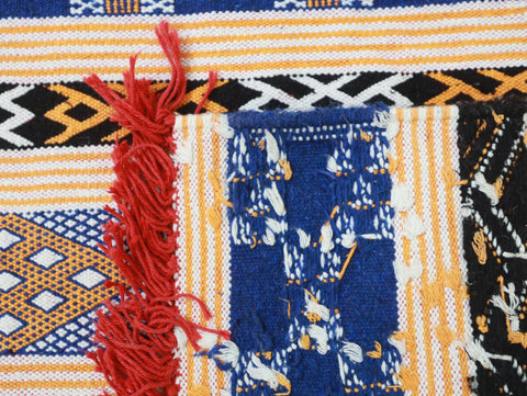 Tilila  Moroccan Kilim Rug 2'1" x 10'0"