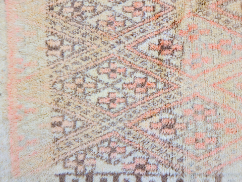 Hizal Vintage Moroccan Rug  5'1" x 9'3"