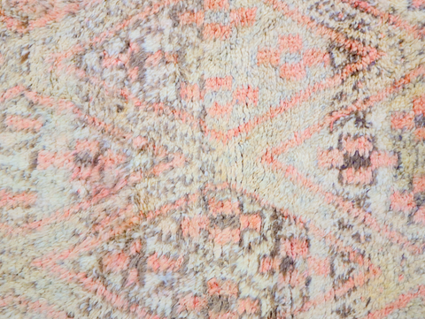 Hizal Vintage Moroccan Rug  5'1" x 9'3"