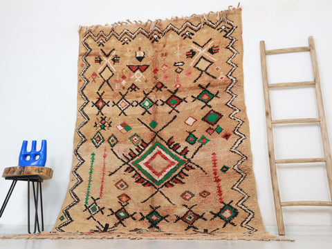 Ufella Vintage Moroccan Rug  4'7" x 8'3"