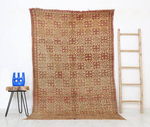 Hinan Vintage Moroccan Rug  4'8" x 7'7"