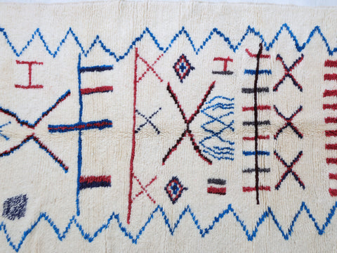 Taslilt  Moroccan Rug 4'9" x 7'9"