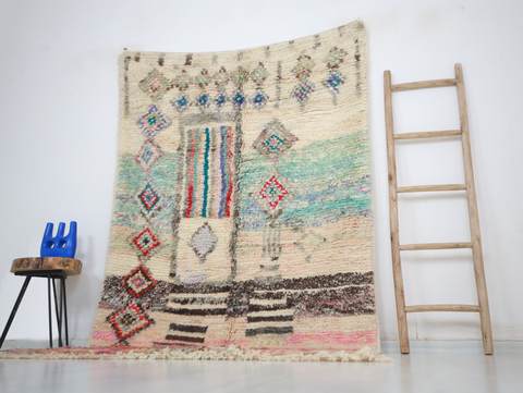 Aphnda Moroccan Rug 4'9" x 8'3"