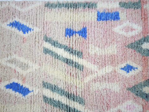 Azul Moroccan Rug  2'4" x 11'4"