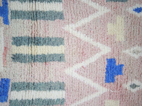 Azul Moroccan Rug  2'4" x 11'4"