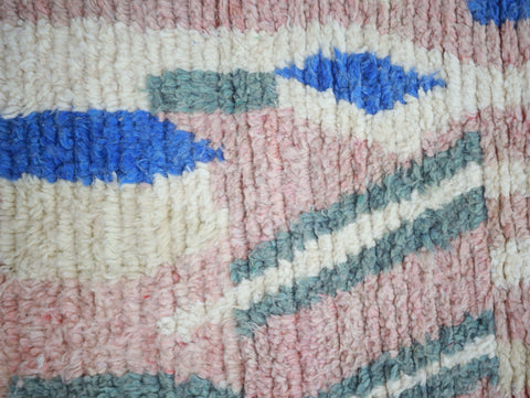 Azul Moroccan Rug  2'4" x 11'4"