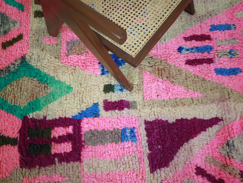 Amnayaz  Moroccan Rug 5'2" x 8'1"