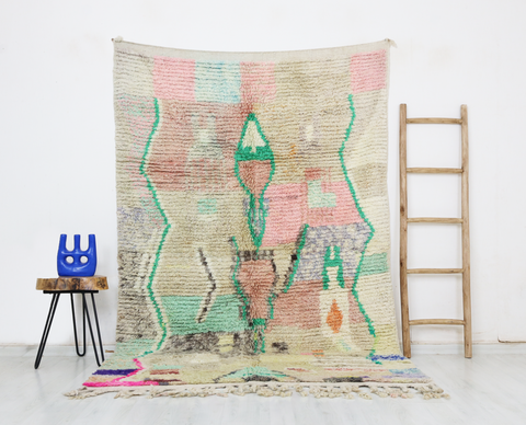 Assalas  Moroccan Rug 4'9" x 8'3"