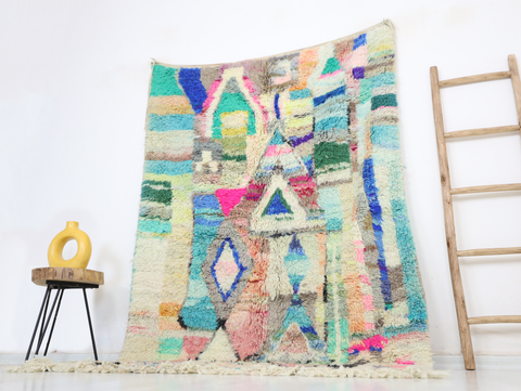 Awrigha  Moroccan Rug 5'1" x 8'0"