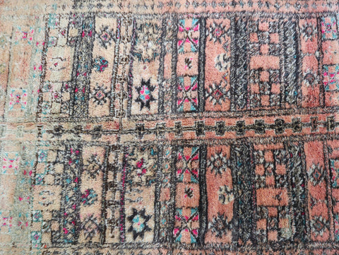 Akudad Vintage Moroccan Rug  5'8" x10'7"