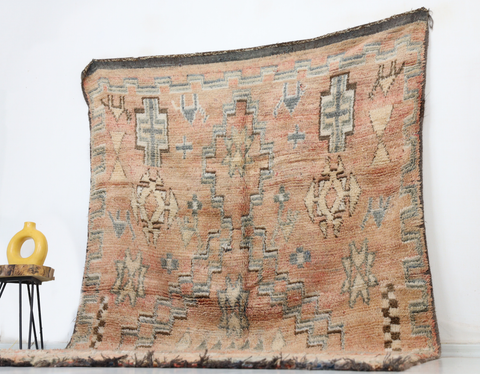 Izra Vintage Moroccan Rug  6'4" x10'3"