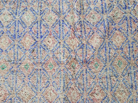 Iderfen Vintage Moroccan Rug  6'6" x11'8"