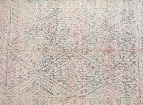 Issem Vintage Moroccan Rug  6'8" x9'6"