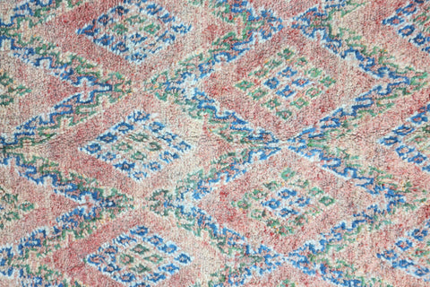 Aslem Vintage Moroccan Rug  6'5" x10'1"