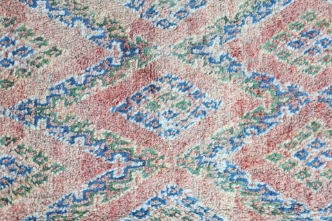 Aslem Vintage Moroccan Rug  6'5" x10'1"