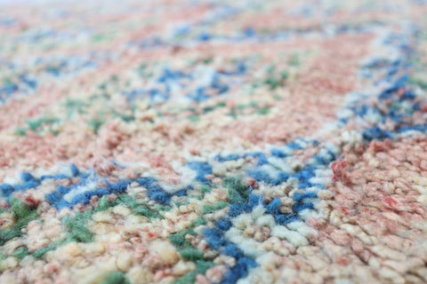 Aslem Vintage Moroccan Rug  6'5" x10'1"