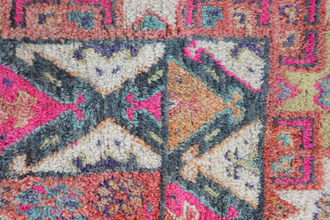 Adelaz Vintage Moroccan Rug  6'3" x11'0"