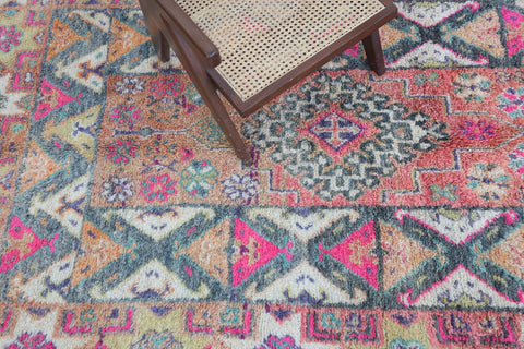 Adelaz Vintage Moroccan Rug  6'3" x11'0"