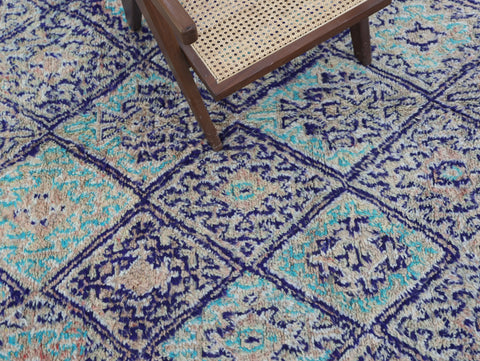 Assinan Vintage Moroccan Rug  7'0" x11'1"