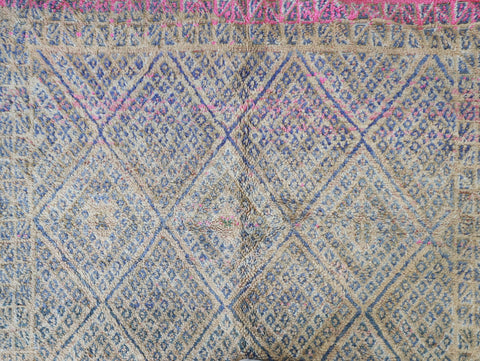 Tililla Vintage Moroccan Rug  6'2" x11'2"