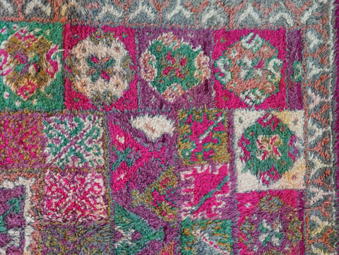 Yuna Vintage Moroccan Rug  6'4" x10'7"