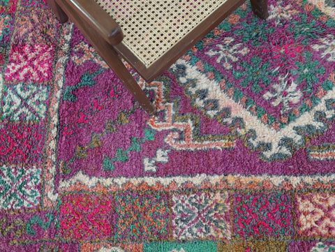 Yuna Vintage Moroccan Rug  6'4" x10'7"