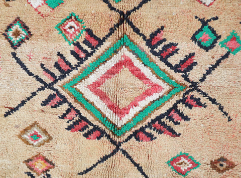 Ufella Vintage Moroccan Rug  4'7" x 8'3"