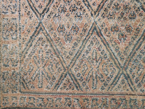 Abarghus Vintage Moroccan Rug  6'8" x8'3"