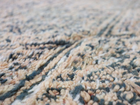 Abarghus Vintage Moroccan Rug  6'8" x8'3"