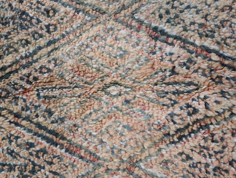 Abarghus Vintage Moroccan Rug  6'8" x8'3"