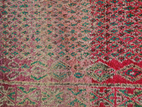 Fena Vintage Moroccan Rug  6'3" x10'4"