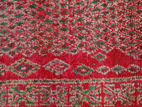 Fena Vintage Moroccan Rug  6'3" x10'4"