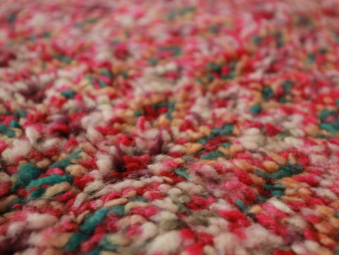 Fena Vintage Moroccan Rug  6'3" x10'4"