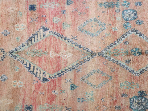 Qamir Vintage Moroccan Rug  5'9" x 8'7"