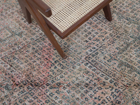 Tifawin Vintage Moroccan Rug  6'5" x11'0"