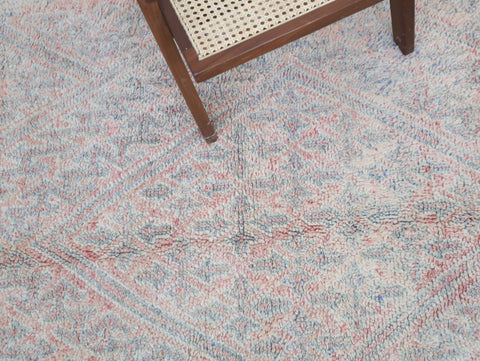 Asirem Vintage Moroccan Rug  6'2" x9'9"