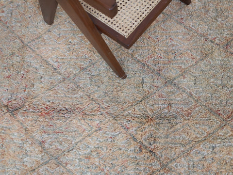 Charifa Vintage Moroccan Rug  6'5" x9'4"