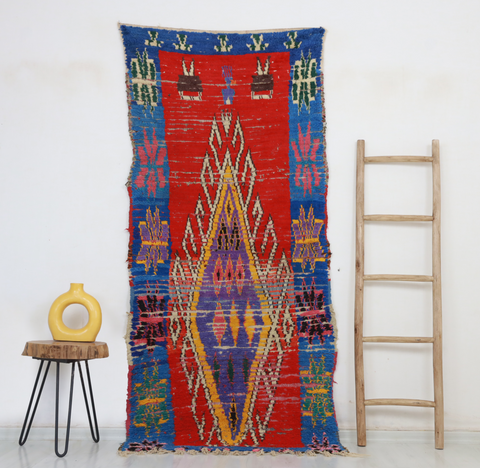 Tiddukla Moroccan Rug 3'4" x 7'4"