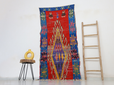 Tiddukla Moroccan Rug 3'4" x 7'4"