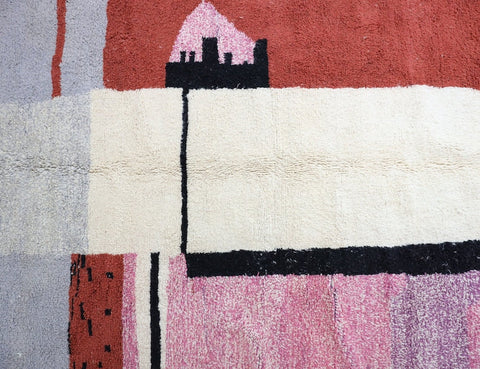 Illy Moroccan Rug - Custom Size