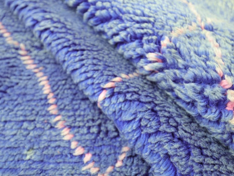 Yimlul Beni Ourain Rug 5'5" x 8'3"