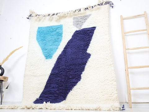 Dihya Beni Ourain Rug 5'2" x 7'7"