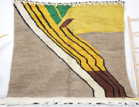 Menza Beni Ourain Rug 6'7" x 9'7"